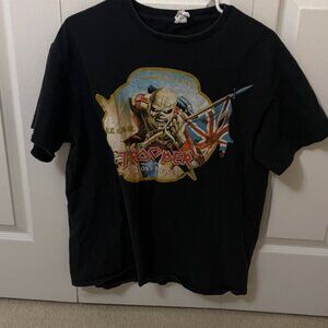 Trooper Robinsons Brewery Graphic T-Shirt – Iron Maiden Beer Tee Size L